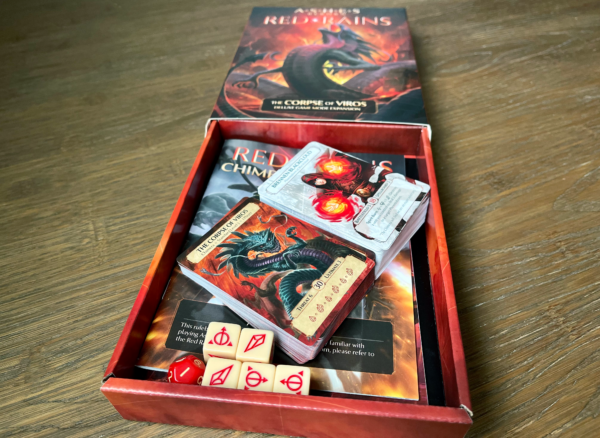 Contents of the Ashes Reborn: Red Rains - Corpse of Viros box