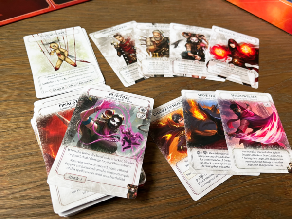 Cards included in the Ashes Reborn: Red Rains - Corpse of Viros box