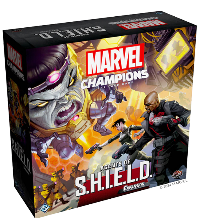 Agents of SHIELD Marvel Champions box
