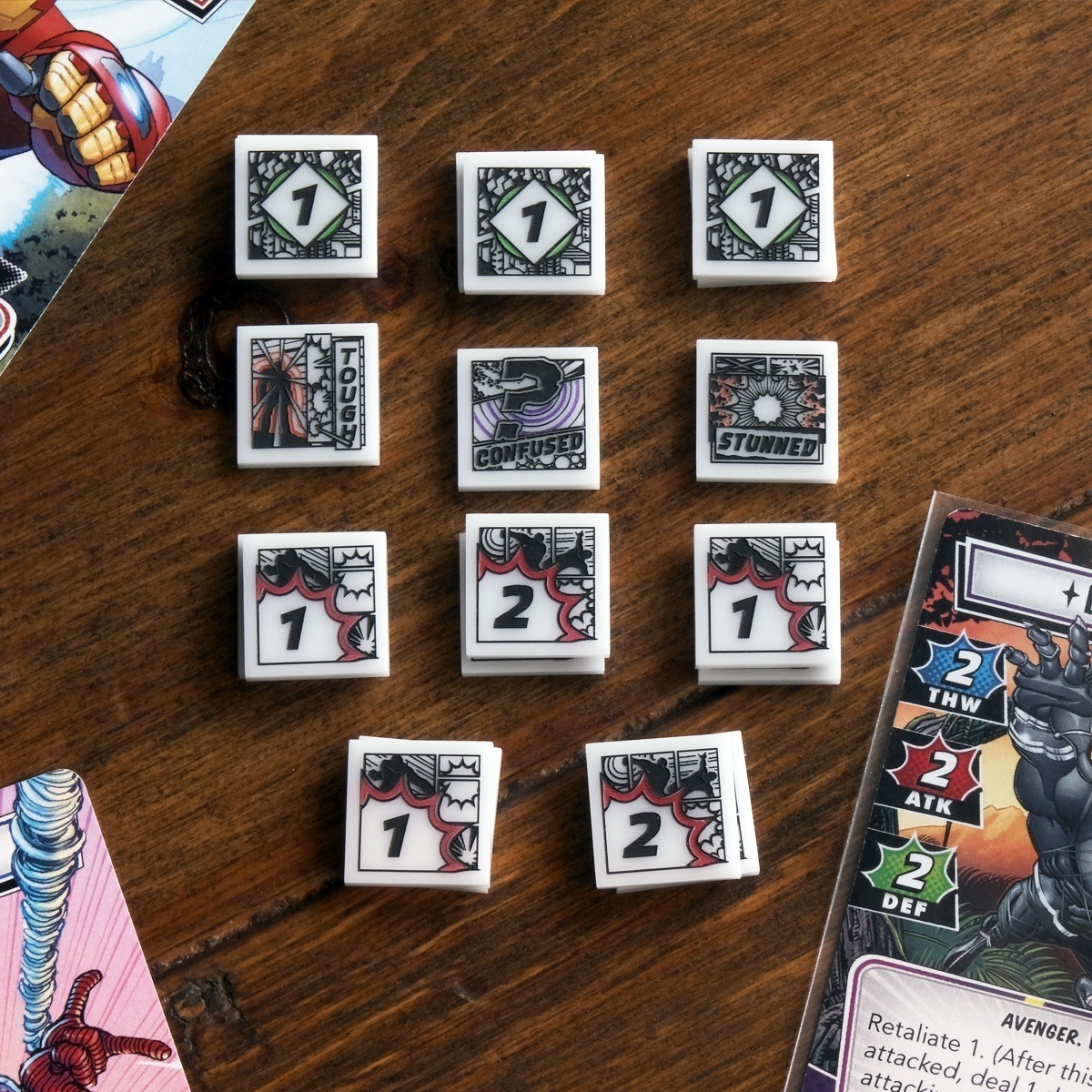 Marvel Champions The Card Game tokens. Damage Threat tokens. All purpo –  Vampire Creations