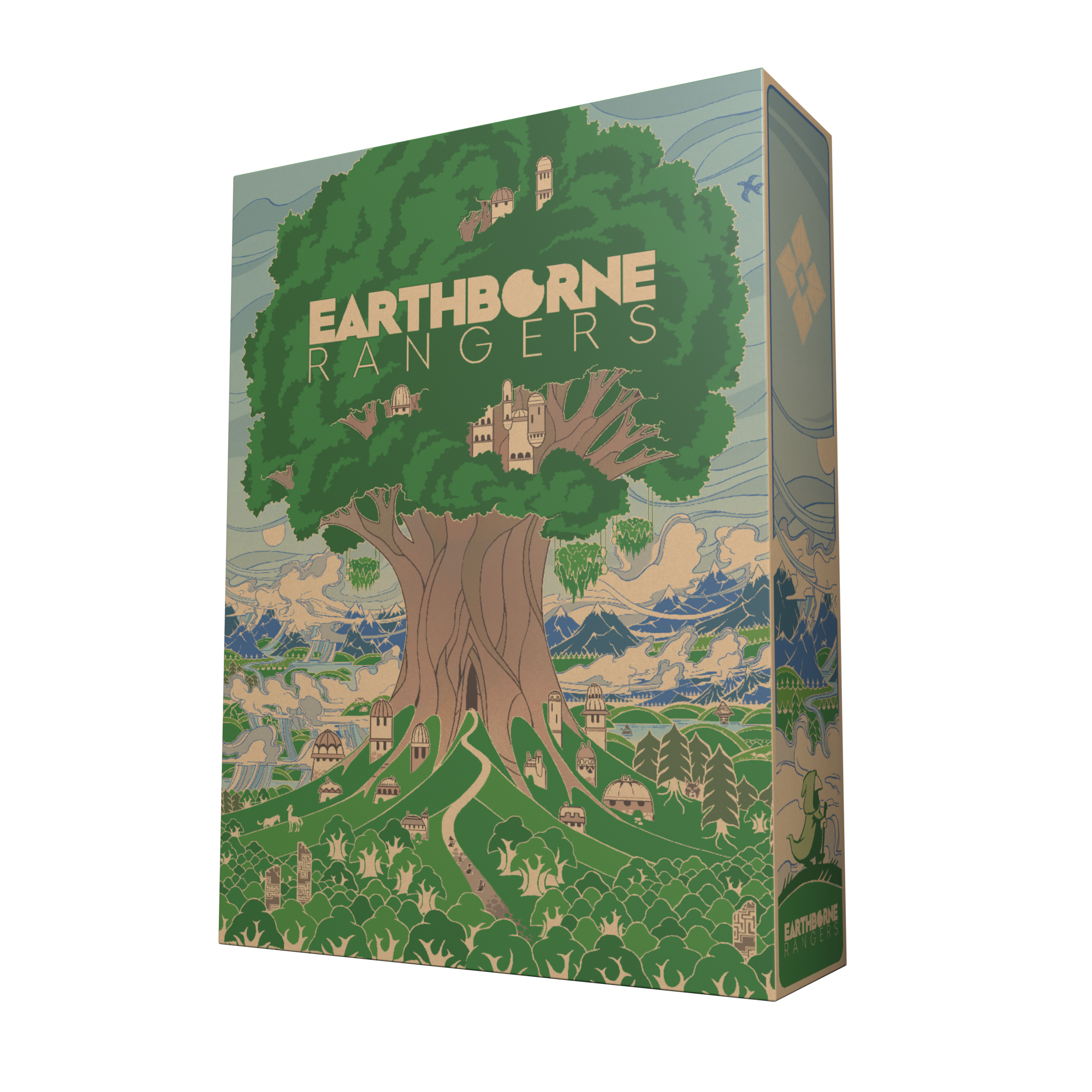 Rendered image of the Earthborne Rangers Core Set box