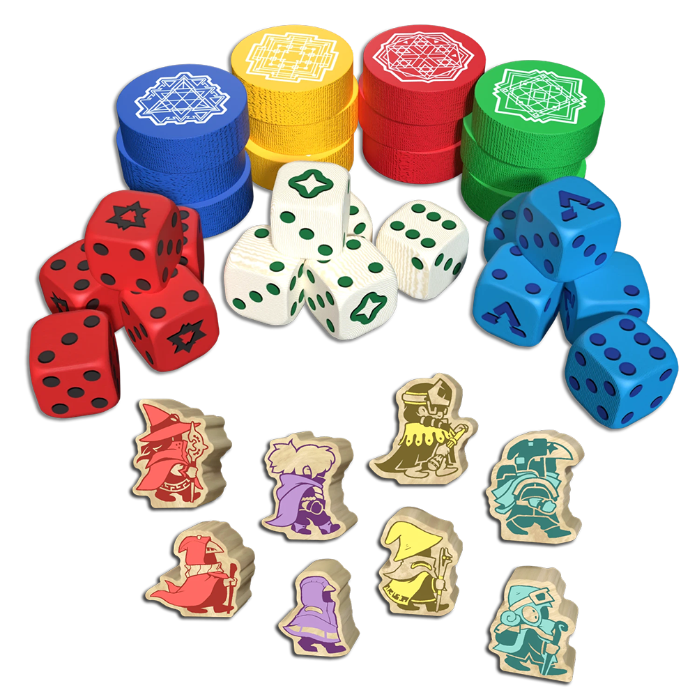 Deluxe Token Set and Meeple for Earthborne Rangers