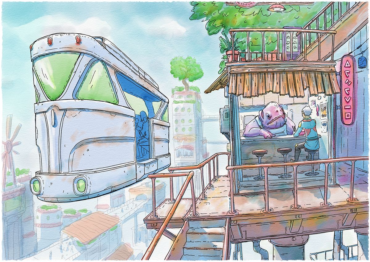 Hubworld art, incredible