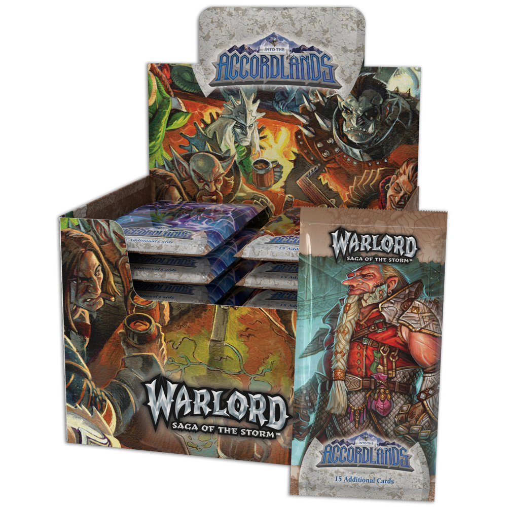 Warlord CCG Into the Accordlands Set 1 Booster Box