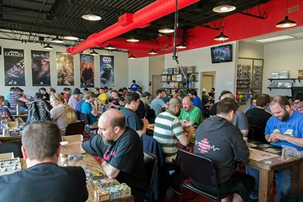 A full store of players during a tournament at Covenant.
